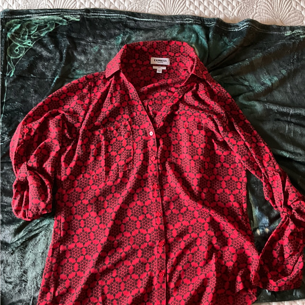 Express Button Up Blouse